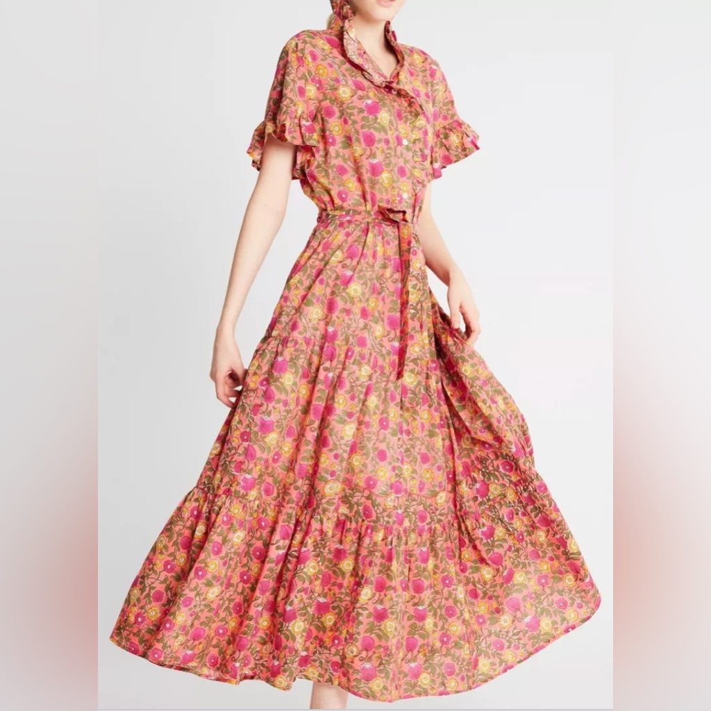 Mille Victoria Dress In Passionfruit Nwt